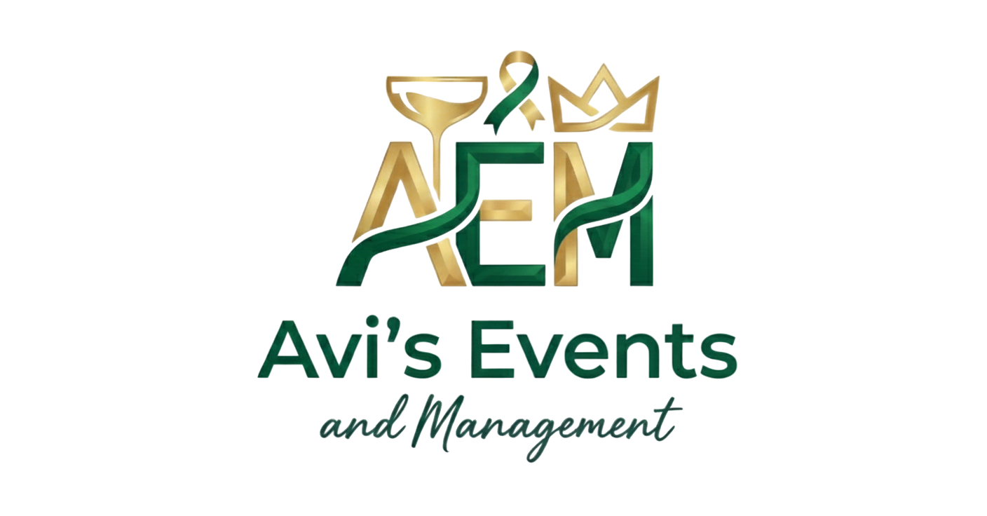 Avi's Events & Management Logo
